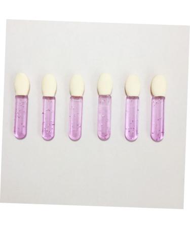 Healeved 200 Pcs Women Eyeshadow Brush Women Eyeshadow Applicator Eyes Makeup Beauty Sponge 3.6X1.2 cmx2pcs Violetx2pcs - Buy Online on GoSupps.com