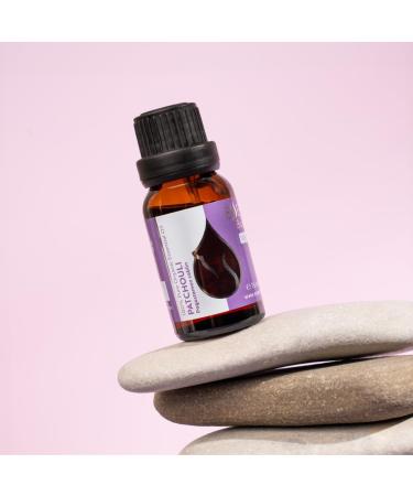 Bulgaria Organic Patchouli Essential Oil 15ml - 100% Pure, Undiluted, Therapeutic Grade | Aromatherapy & Cosmetics | Cruelty-Free & Non-GMO | Pogostemon cablin - Buy Online on GoSupps.com