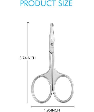 Manual Nose Hair Cutter with Cleaning Brush - Safe Washable & Battery-Free Grooming Tool for Sensitive Nostrils - Buy Internationally - Buy Online on GoSupps.com