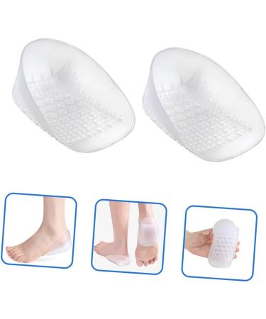 FOMIYES U-Shaped Heel Pads - 3 Pairs Heel Protectors for Height Boosting & Pain Relief - Gel Insoles for Men & Women - Buy Online on GoSupps.com