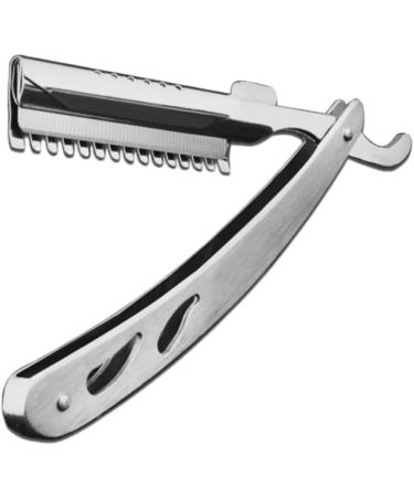 Minkissy 2-Pack Hairdresser Razor & Spatel Tool - Vintage Shaving Blade for Precision Cutting & Bart Grooming - Buy Online on GoSupps.com