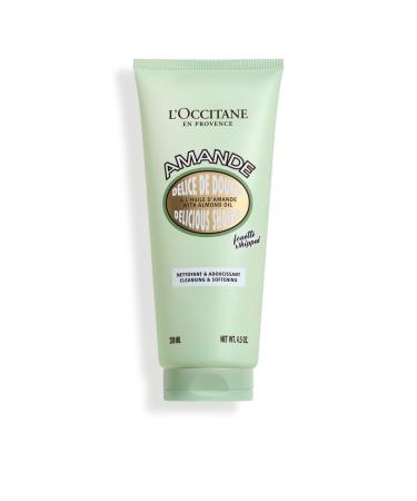 L'OCCITANE Almond Delicious Shower: Gently Cleanse and Moisturize Skin Softening Whipped Texture Formulated With Sweet Almond Oil