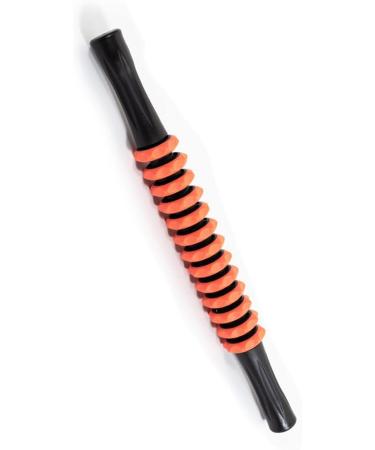 Voiakiu Body Massage Scooter Stick | Deep Tissue Muscle Roller for Neck Back Legs | Relax Sore Muscles & Relieve Tension - Orange - Buy Online on GoSupps.com