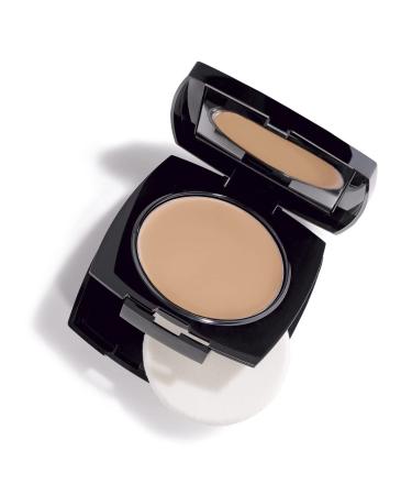 Avon True Flawless Cream To Powder Compact 3-in-1 Concealer Foundation & Powder Light Ivory - True Blue IQ Colour Technology Light Ivory 9 g (Pack of 1)