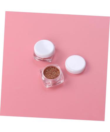 DRESSOOS Loose Pigment Eyeshadow 2pcs Glitter Eyeshadow Loose Eyeshadow Glitter Eye Shadow Highlighter Make up 1 count (Pack of 1) Golden - Buy Online on GoSupps.com