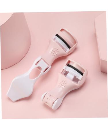 POPETPOP Eyelash Curler Kit - 2 Sets Beauty Tool Portable Eyelash Curler with Pads for Perfect Eye Lashes - Travel-Friendly Pink Lip Gloss Included - Buy Online on GoSupps.com