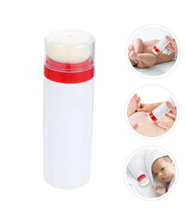 ADOCARN 2 pcs Fluffy Bath Powder Containers - Compact & Refillable Makeup Holder for Baby, Kids, and Adults - Buy Online on GoSupps.com