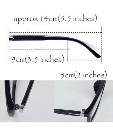 Buy VIORNO Replacement Glasses Legs - Black Plastic Temples for Glasses | Durable & Stylish - Buy Online on GoSupps.com