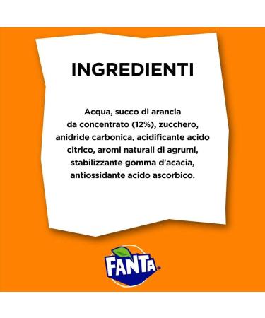  Italian Gourmet E.R. Fanta Pack of 72 mini 150ml cans of 100% Italian oranges and Italian polpa Gourmet 400g - Buy Online on GoSupps.com