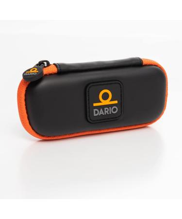 DARIO Organizer Travel Case Diabetes Care Accessories Meter Lancets Test Strips Alcohol Swabs 6.5 x 4 x 2 inch (Black) Small Black