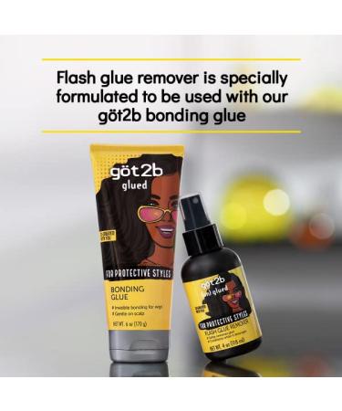Got2B Glued Flash Glue Remover 4 oz - Remove Hair Extensions Safely - Buy Online on GoSupps.com