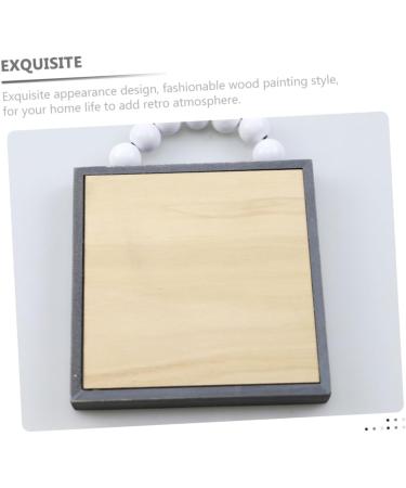 Alipis Office Sign 2pcs Often Kindness& Ornament Rustic Doorplate Block Beaded Farmhouse Bead Hanger- Christmas Wood 14.5X11.5X1.5CMx2pcs Assorted Color 4x2pcs - Buy Online on GoSupps.com