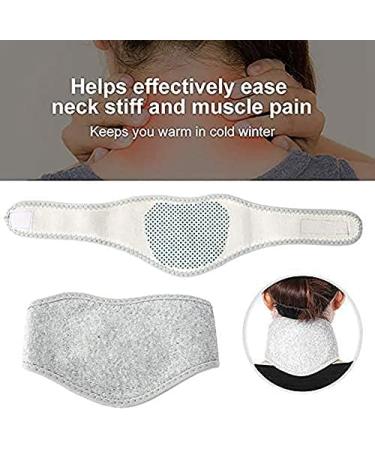 Latwne Neck Heating Pad Neck Brace and Neck Bandage Neck Pain Relief Chronic Neck Stiffness Brace Soft Cervical Support Collar - Buy Online on GoSupps.com
