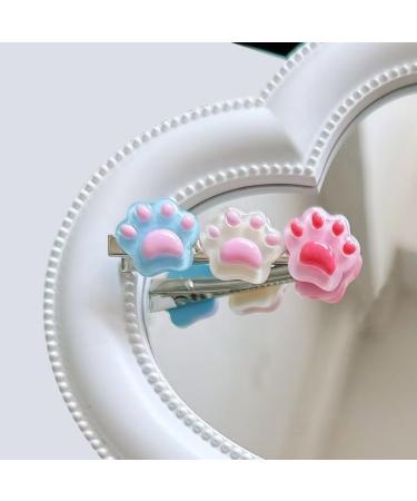 Limtula Jelly Feeling Shape Hair Clip for Hot Girls Hair Barrettes Clear Ponytail Hair Barrettes for Teens Girls Cat paw - Buy Online on GoSupps.com