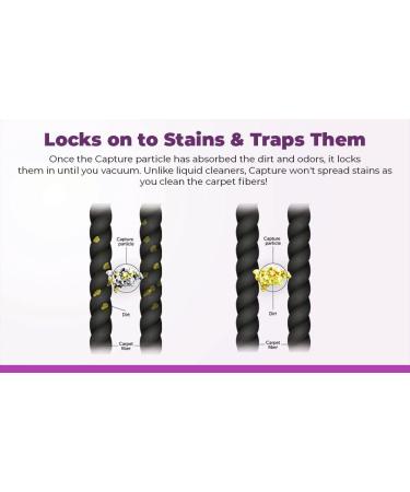 Capture Carpet & Rug Dry Cleaner - Pet Safe Odor Eliminator & Stain Remover - 4lb Resealable Lid Pack - Buy Online on GoSupps.com