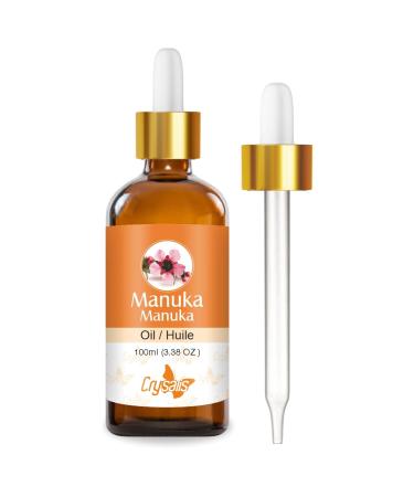 Crysalis Manuka Oil Cosmetic Grade (100 ml / 3.38 fl oz) - Aromatic Botanical Oil for Skin Care Hair Blends & DIY Formulations