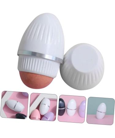 PLAFOPE Oil Absorbing Beauty Stick Walker Face Roller Volcano Stone for Face Volcanic Roller Oily Skin Oil Absorbing Ball Blotting Roller for Face Oil Roller for Face White Plastic 5.70X3.00X3.00CM White - Buy Online on GoSupps.com