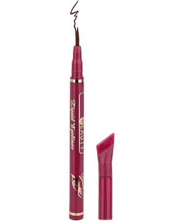 Eye Liquid Liner | Waterproof Pencil for Long-Wear Eye Makeup - Fast-dry Smooth Eye Makeup for Women Daily Work Leisure Outgoing Vacation Frifer Wingtail Eyeliner_12# - Buy Online on GoSupps.com