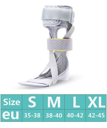 Adjustable Foot Drop Orthosis - Medium Left Foot Stabilizer & Support for Ankle Posture | International Shipping Available - Buy Online on GoSupps.com