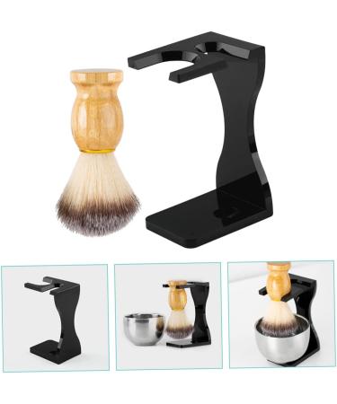 Beavorty Razor Set - Wooden Shaving Brush & Holder | Stylish Organizer for Razor & Barber Supplies - Perfect for Gifts & Grooming Essentials - Buy Online on GoSupps.com