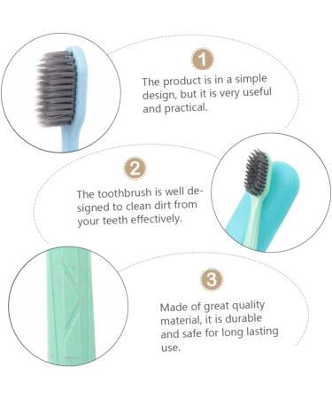 Tovinanna 4-Piece Travel Toothbrush Set | Colorful Toothbrushes & Containers | Perfect for Gum Care | Ideal Gift for Travelers - Buy Online on GoSupps.com