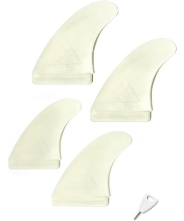 Catch Surf Hi-Perf Quad Fin Set - Natural - Buy Online on GoSupps.com