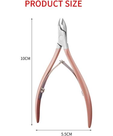 Nail Cuticle Cutter Grooming Tool Stainless Steel Finger & Toe Nail Dead Skin Cuticle Scissor Nail Clipper Nipper Manicure Tool - Buy Online on GoSupps.com