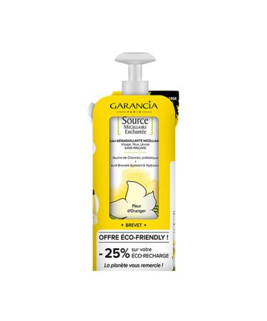 Garancia Source Micellaire Enchant e Micellar Cleansing Water Sweet Almond Eco-Refill 400ml + Eco-Refill 400ml