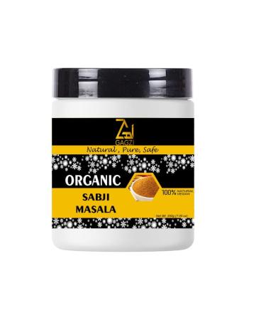 GAGZI All Natural Organic Spices Sabji Masala 200 Gram (Packing May Be Vary) Pack Of 1 200 Gram 7.05 oz