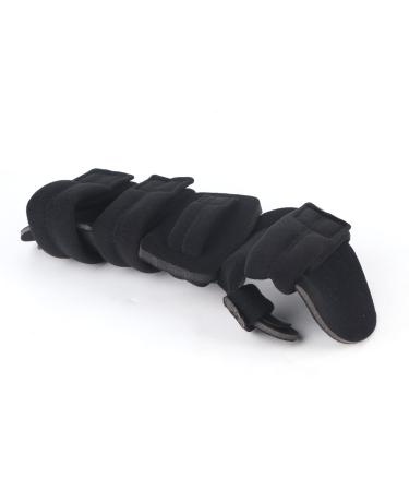 Wrist Splint Adjustable Wrist Brace Guard Hand Training Sprain Arthritis Splint Support Hard Fracture(Left M)