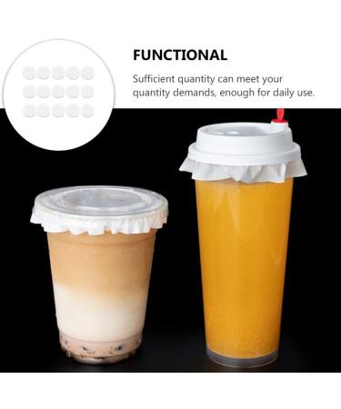 Operitacx Paper Coffee Cups Cup Sealer Film Roll 500Pcs Round Paper Leakproof Pads Paper Sealing Pads Beverage Paper Sealing Films for Cups 12cm/ 4.72inch (White) Cup Sealing Film Coffee Paper Cups 12X12X0.05CM - Buy Online on GoSupps.com