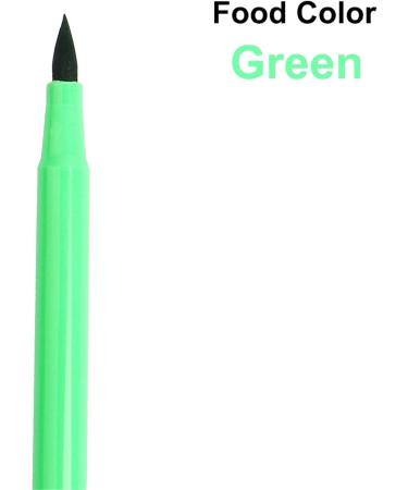 Edible Food Coloring Pens | Ultra Fine Food Coloring Pens | Ultra Fine Thick Tip Food Grade Gourmet Writers Cookie Decorating Supplies 10 Green - Buy Online on GoSupps.com