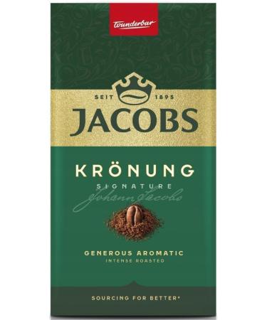 Jacobs - M lange de caf moulu Kronung - 12 paquets de 250 g (total 3 kg) Original 250 g (Lot de 12)