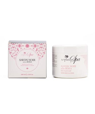 Arganiae Black Soap 500 g Rose
