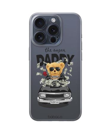 ERT GROUP Phone Case XIAOMI 11 LITE 4G / 11 LITE 5G Original and Officially Licensed Teddy Sugar Daddy 001 Babaco Partial Print Transparent Optimal Fit TPU Back