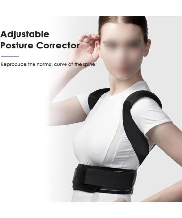 DFHBFG Adjustable Posture Corrector - Unisex Back Support Spine Brace Belt Trainer with Alloy Plates (L Code) for Ultimate Comfort & Alignment - Buy Online on GoSupps.com