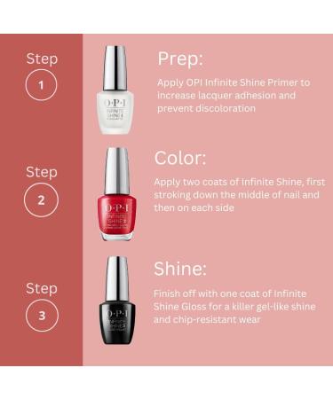 OPI Nail Polish Infinite Shine Long-wear System 2nd Step The Leo-nly One Big Zodiac Energy Collection Yellow Nail Polish 15ml - Buy Online on GoSupps.com