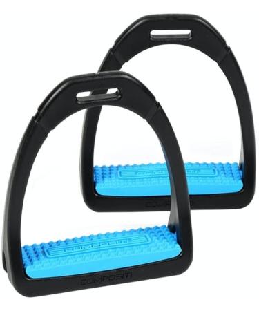 Shires Compositi Adult Premium Profile Stirrups Royal Blue - Buy Online on GoSupps.com