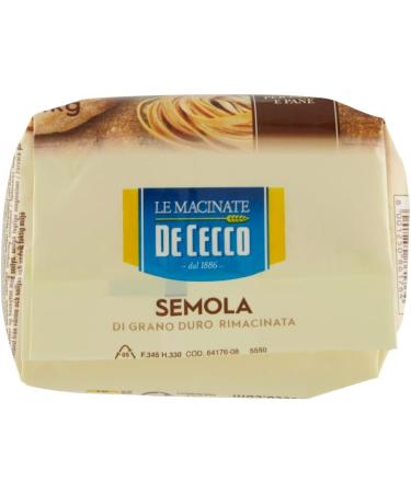  Italian Gourmet E.R. Lot de 3 semoules de bl dur De Cecco - Remilled durum wheat semolina + pulp Italian Gourmet - 400 g - Buy Online on GoSupps.com