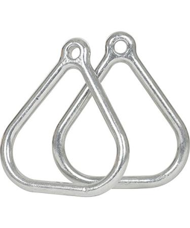 Swing Set Stuff Aluminum Triangle Trapeze Rings with Sss Logo Sticker