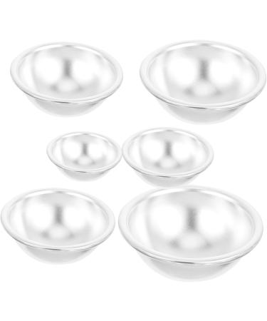 Cabilock Hemisphere Cake Pan 24 Pcs DIY Baking Mold DIY Chocolate Molds Dessert Making Mold Fine Bath Ball Aluminum Alloy - Buy Online on GoSupps.com