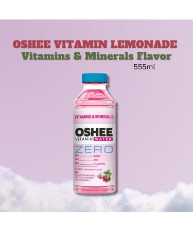 Vitamin Water ZERO 555ml (Pack of 6) Enriched with Magnesium Niacin Pantothenic Acid Vitamin B6 Folic Acid Biotin and Vitamin B12 Sugar-Free Flavoured Mineral Drink Water-VITAMIN-ZERO-Vitamins & Minerals-555ML 555 ml (Lot de 6) - Buy Online on GoSupps.com