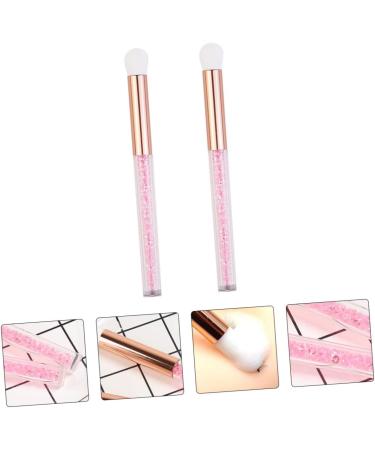 Mipcase 2pcs Cosmetic Eyeshadow Applicator Pink Professional Blackhead Practical Shadow Tool Women Salon - Buy Online on GoSupps.com