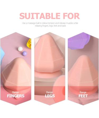 Frcolor Spiked Massage Ball - Ultimate Hip Flexor and Muscle Release Tool for Yoga & Fitness | Suction Cup Lacrosse Ball for Pain Relief - Buy Online on GoSupps.com