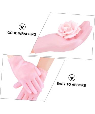 Gogogmee 1 Pair Beauty Protective Glove Women Moisturizing Gloves LED Eyebrow Clip Dry Rough Hand Moisturizing Skin Hand Gloves Exfoliating Hand Gloves Womens Gloves Sebs - Buy Online on GoSupps.com