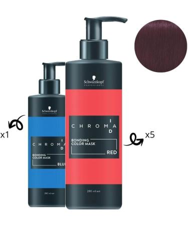 Schwarzkofpf Professional ChromaID Masque Pigmentant Intense Bleu 280ml - Buy Online on GoSupps.com