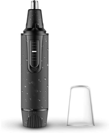 SDGBCXD Portable painless eyebrow and facial hair trimmer for men and women battery powered IPX7 double edge blades for easy cleaning Nose hair trimmer