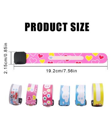 Weddhuis 12-Piece Emergency Bracelet Set for Kids Waterproof ID Bracelets for Boys Girls & Toddlers with Marker Pen Ideal SOS Safety Bracelets - Buy Online on GoSupps.com