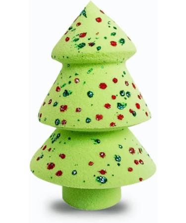 Green Christmas Tree Sequin Powder Puff Breathable Powder Puff for Lasting Makeup - Buy Online on GoSupps.com