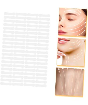 SOESFOUFU 80pcs V-type Lift Face Pasters Face Chin Lift Tapes Skin Lift Tape Face Tape Lifting Invisible Tape Invisible Sticker Invisible Face Tapes Tape for Face Lifting - Buy Online on GoSupps.com